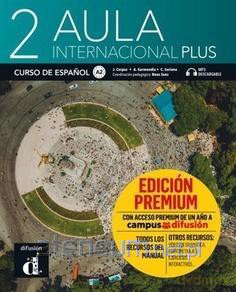 Aula Internacional Plus 2 podręcznik + ćwiczenie premium [KSIĄŻKA]