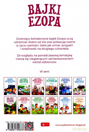 Bajki Ezopa - Ezop [KSIĄŻKA]