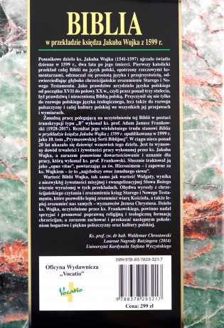 Biblia w przekładzie księdza Jakuba Wujka [KSIĄŻKA]