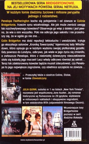Bridgertonowie. Miłosne tajemnice pocket - Julia Quinn [KSIĄŻKA]