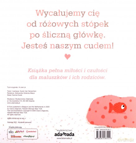 Całuski dla maluszka - Guido van Genechten [KSIĄŻKA]