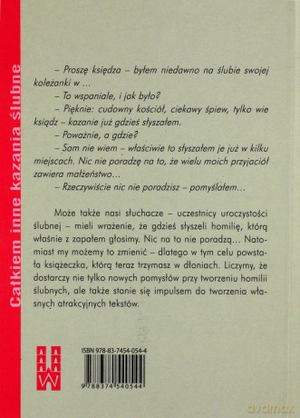 Co Bóg złączył... Całkiem inne kazania ślubne - Rafał Kowalski, Bartosz Barczyszyn, Marcin Chudzik [KSIĄŻKA]