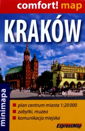 Comfort! map Kraków 1:20 000 minimapa