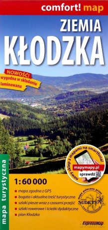 Comfort! map Ziemia Kłodzka 1:65 000 mapa turystyczna