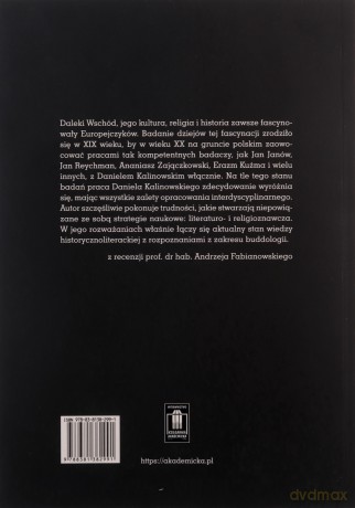 Cztery szlachetne prawdy, Motywy buddyjskie w literaturze polskiej do czasu pozytywizmu - Daniel Kalinowski [KSIĄŻKA]