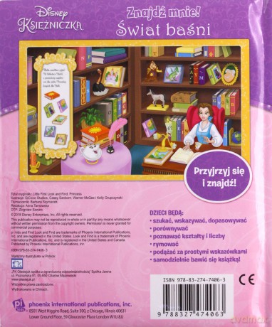 Disney Księżniczki. Świat baśni. Znajdź mnie! [KSIĄŻKA]