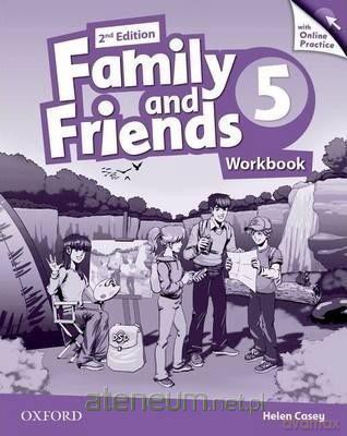 Family and Friends 2E 5 ćwiczenie + online practice - Helen Casey [KSIĄŻKA]