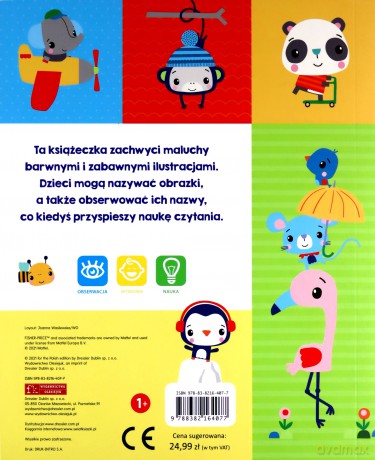 Fisher Price Pierwsze słówka. Słowniczek obrazkowy [KSIĄŻKA]