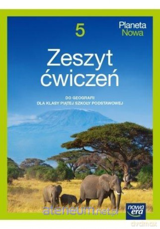 Geografia Szkoła podstawowa 5 Planeta Nowa ćwiczenie [KSIĄŻKA]