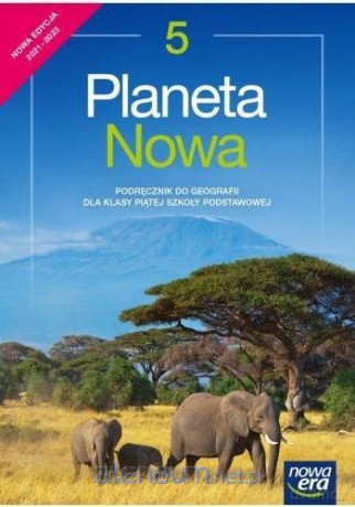 Geografia Szkoła podstawowa 5 Planeta Nowa podręcznik [KSIĄŻKA]