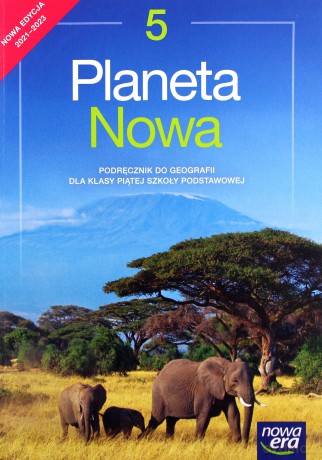 Geografia Szkoła podstawowa 5 Planeta Nowa podręcznik [KSIĄŻKA]