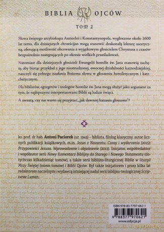 Homilie do Pierwszego Listu św. Pawła do Koryntn - Św. Jan Chryzostom [KSIĄŻKA]