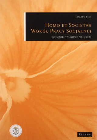 Homo et Societas. Wokół Pracy Socjalnej 5/2020 - Ireneusz Świtała, Dominika Sozańska [KSIĄŻKA]