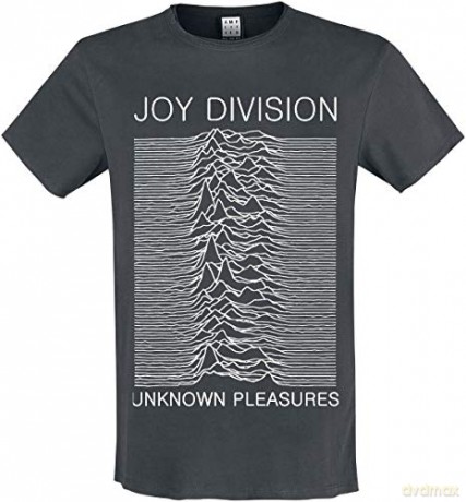 Joy Division: Unknown Pleasures Vintage Charcoal XXL