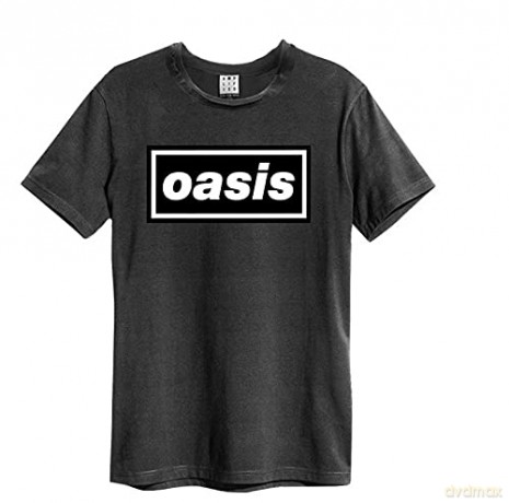 Oasis: Oasis Logo Vintage Charcoal XL