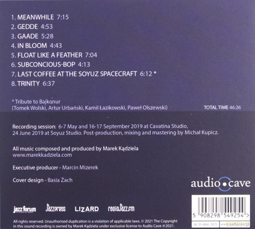 Marek Kądziela Jazz Ensemble: Marek Kądziela Jazz Ensemble [CD]