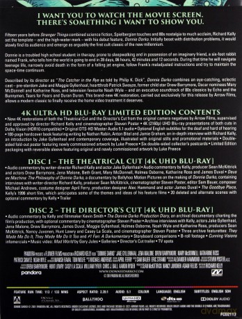Donnie Darko (Limited) [2xBlu-Ray 4K]