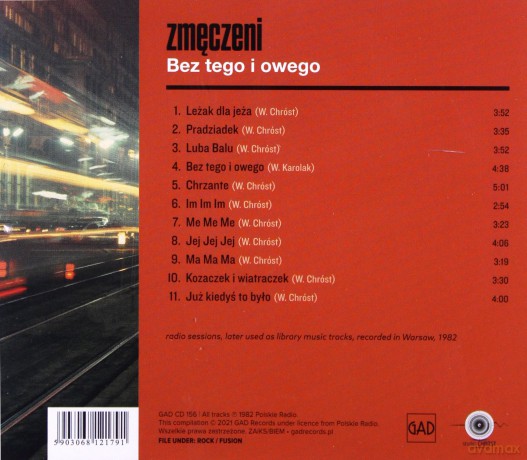 Zmęczeni: Bez tego i owego [CD]