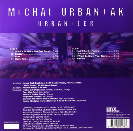 Michał Urbaniak: Urbanizer [Winyll]