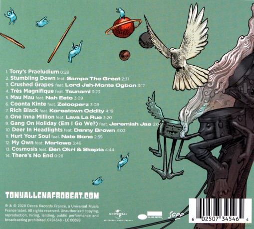 Tony Allen: There Is No End [CD]