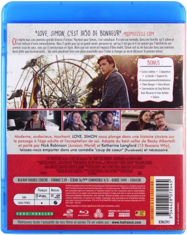 Love, Simon (Twój Simon) [Blu-Ray]