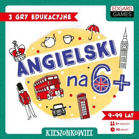 Angielski na 6+ Edgard Games - Ewa Norman, Dorota Kondrat