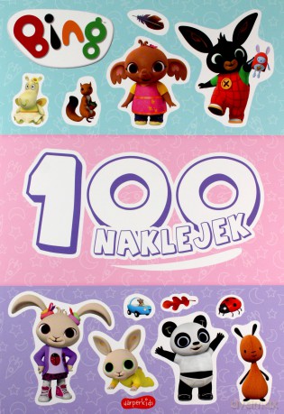 Bing. 100 naklejek. Książeczka z naklejkami [KSIĄŻKA]