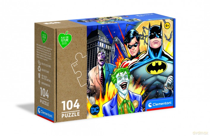 CLEMENTONI 104 el. play for future Batman 27526 [PUZZLE]