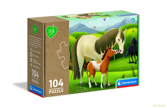 CLEMENTONI 104 el. play for future horses 27527 [PUZZLE]