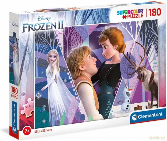 CLEMENTONI 180 el. super kolor Frozen 2 29309 [PUZZLE]
