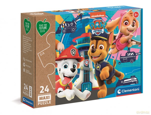 CLEMENTONI 24 el. maxi play for future Psi patrol 24220 [PUZZLE]
