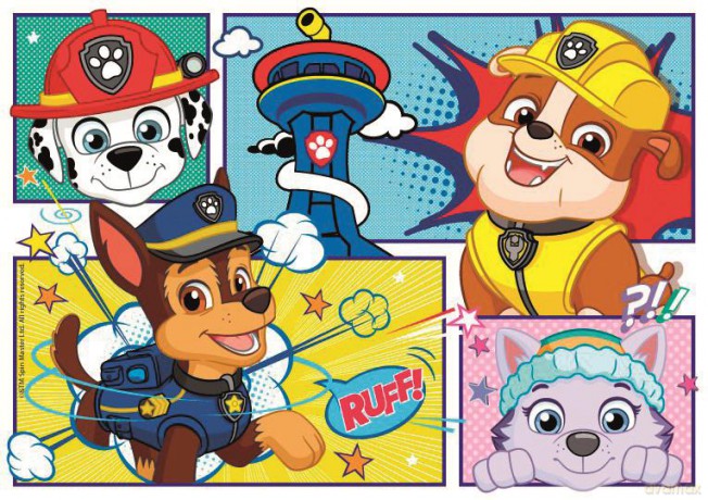 CLEMENTONI 2x20 el. play for future Psi patrol 24782 [PUZZLE]