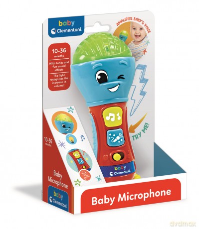 CLEMENTONI Baby mikrofon 17481 [PUZZLE]