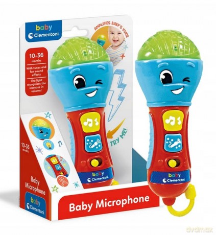 CLEMENTONI Baby mikrofon 17481 [PUZZLE]