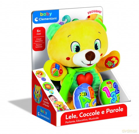 CLEMENTONI Interaktywny misiek Lelek 2. 50704