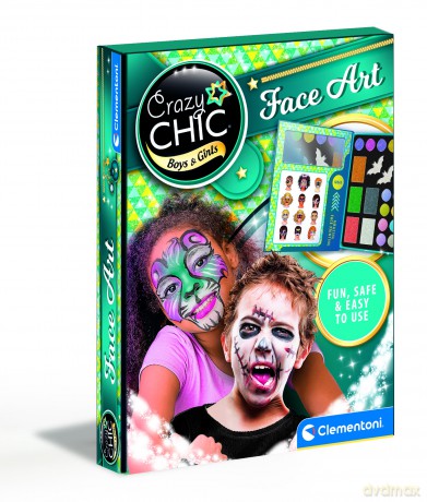 Crazy chic zestaw do malowania twarzy 78770