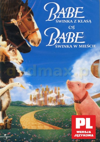 Babe: Świnka z klasą / Świnka w mieście [BOX] [2DVD]