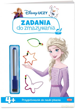 Disney uczy Kraina Lodu 2 Zadania do zmazywania UPTC-9304 [KSIĄŻKA]