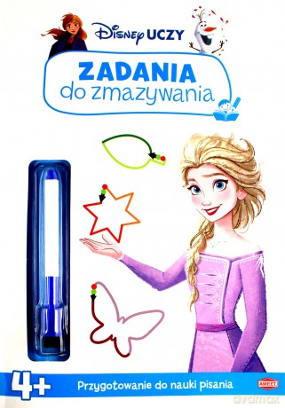 Disney uczy Kraina Lodu 2 Zadania do zmazywania UPTC-9304 [KSIĄŻKA]