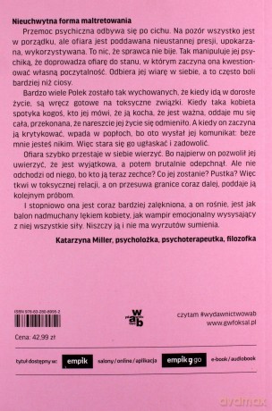 Dlaczego nikt nie widzi, że umieram. Historie ofiar przemocy psychicznej - Renata Kim [KSIĄŻKA]