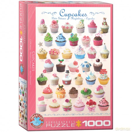EUROGRAPHICS 1000 el. Babeczki 6000-0409 [PUZZLE]