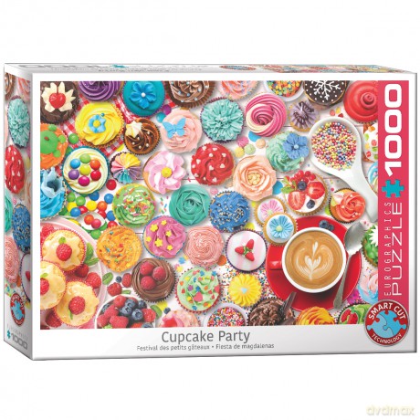 EUROGRAPHICS 1000 el. Babeczkowe przyjęcie 6000-5604 [PUZZLE]