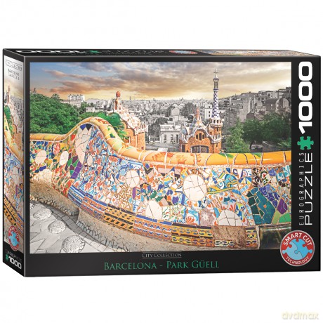 EUROGRAPHICS 1000 el. Barcelona Park Güell 6000-0768 [PUZZLE]