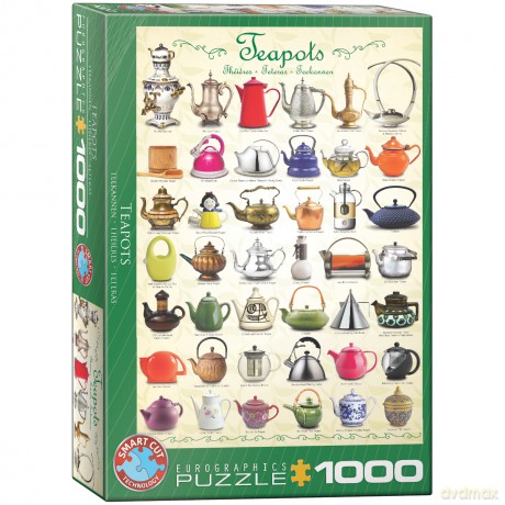 EUROGRAPHICS 1000 el. Czajniki 6000-0599 [PUZZLE]