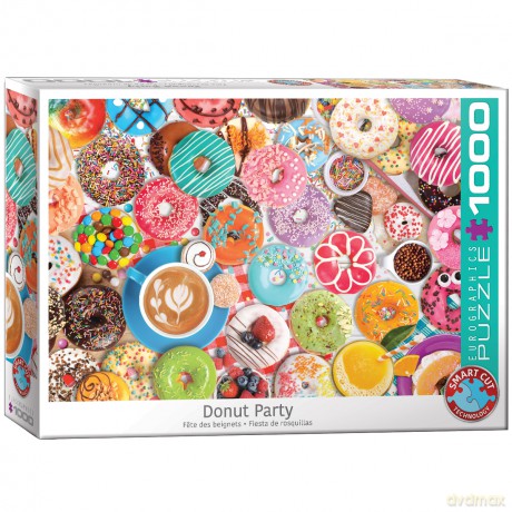 EUROGRAPHICS 1000 el. Donatowa impreza 6000-5602 [PUZZLE]