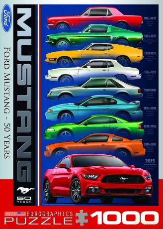 EUROGRAPHICS 1000 el. Ford Mustand 50 el. lat 6000-0699 [PUZZLE]