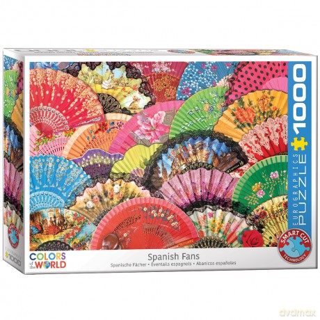 EUROGRAPHICS 1000 el. Hiszpańscy fani 6000-5636 [PUZZLE]