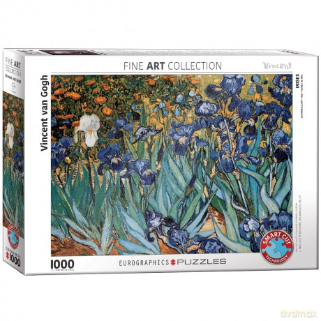 EUROGRAPHICS 1000 el. Irysy Vincent van Gogh 6000-4364 [PUZZLE]