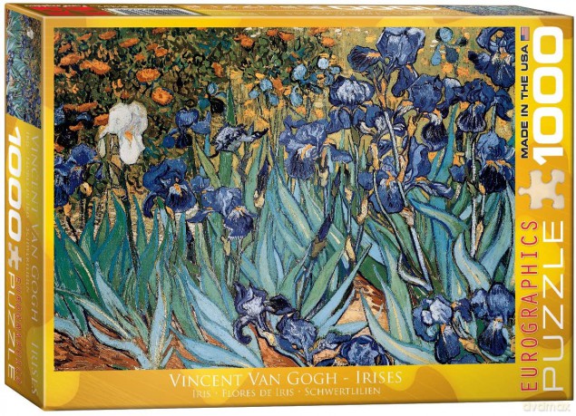 EUROGRAPHICS 1000 el. Irysy Vincent van Gogh 6000-4364 [PUZZLE]