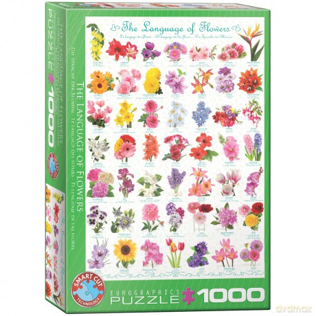 EUROGRAPHICS 1000 el. Język kwiatów 6000-0579 [PUZZLE]